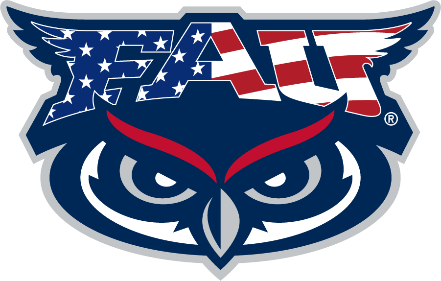 Florida Atlantic Owls 2019-Pres Secondary Logo diy iron on heat transfer...